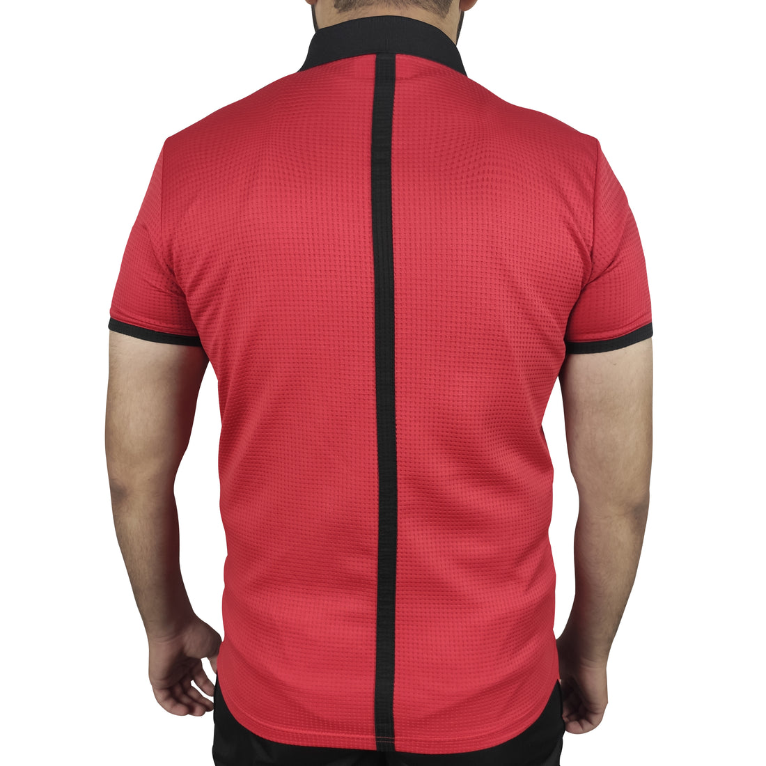 Zipper Polo 2.0 - Red | New Style Shirt | MZactivewear