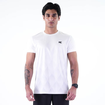 Pure Vigor Gym Tee White