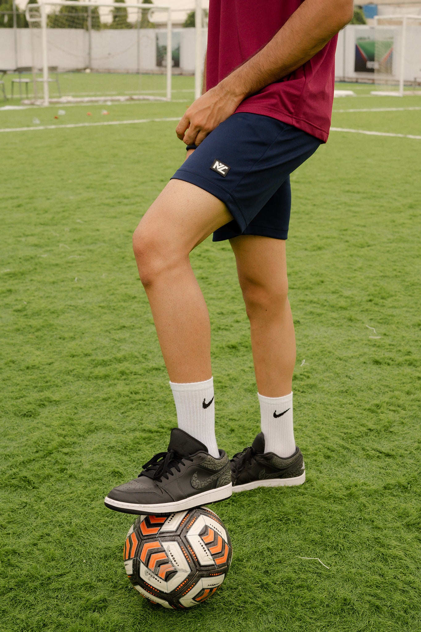 Essential Flex Shorts-Navy